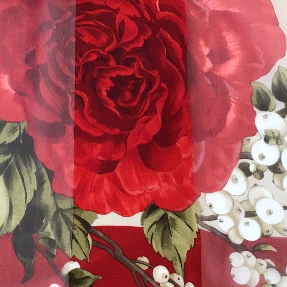 VALENTINO SILK SCARF - Picture 11 of 13